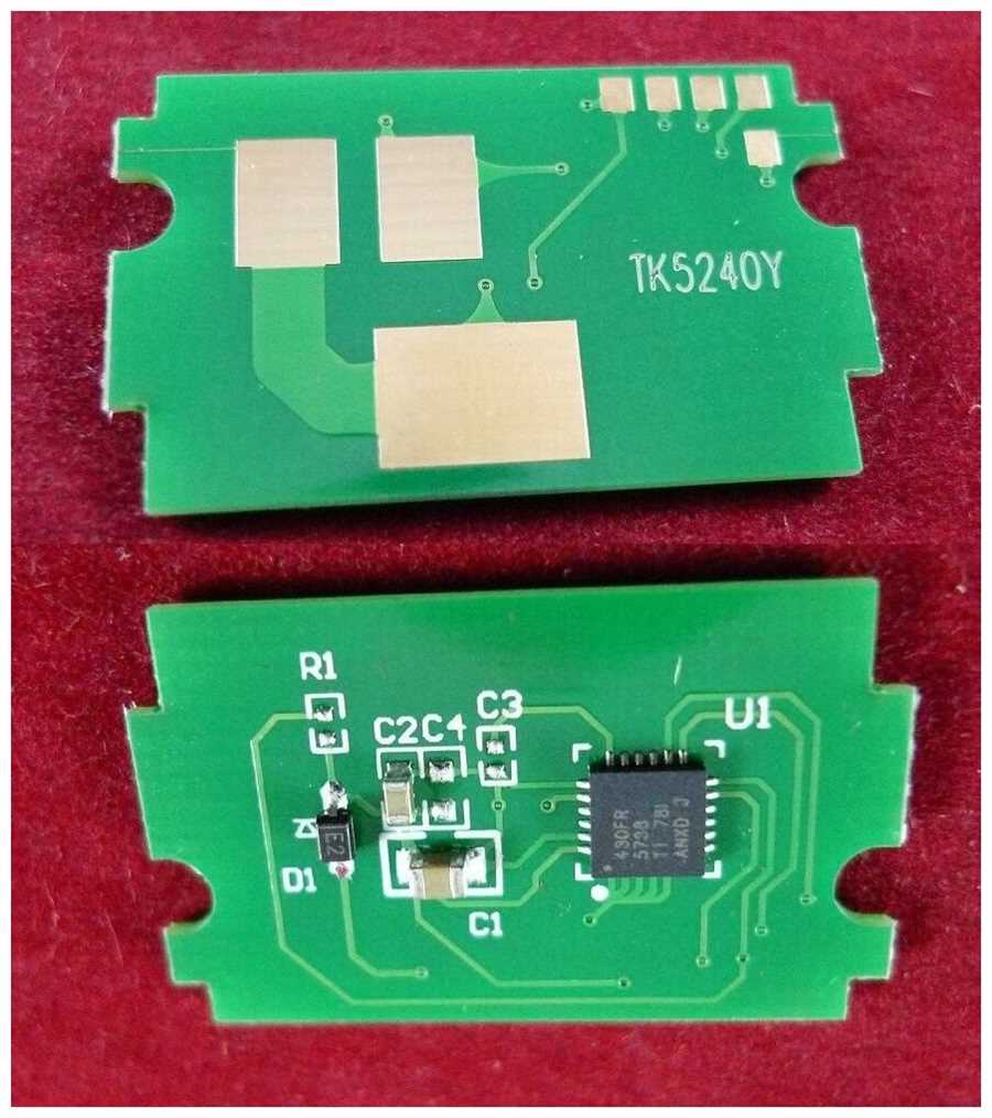 Продуктовая карточка: Чип для лазерного принтера Kyocera Ecosys P6130cdn/M6x30cdn (модель TK-5140K) цвета черный